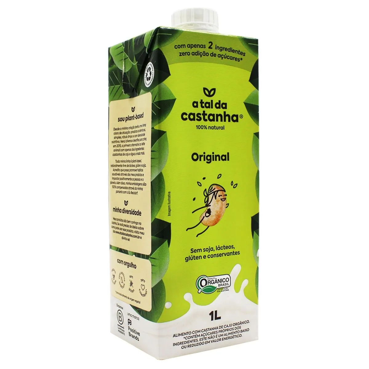 Bebida Vegetal A Tal da Castanha Original 1l