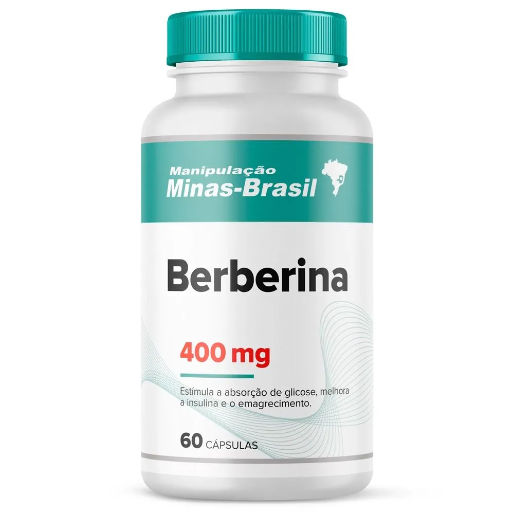 Berberina 400Mg - 60 Cápsulas