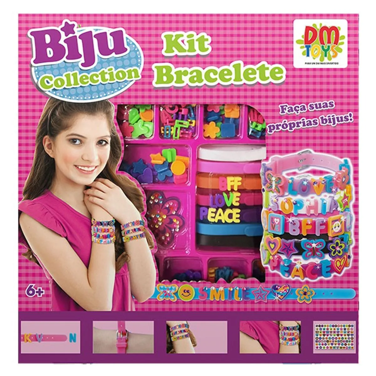 Biju Collection Kit Bracelete Dmt6312 Dm Toys