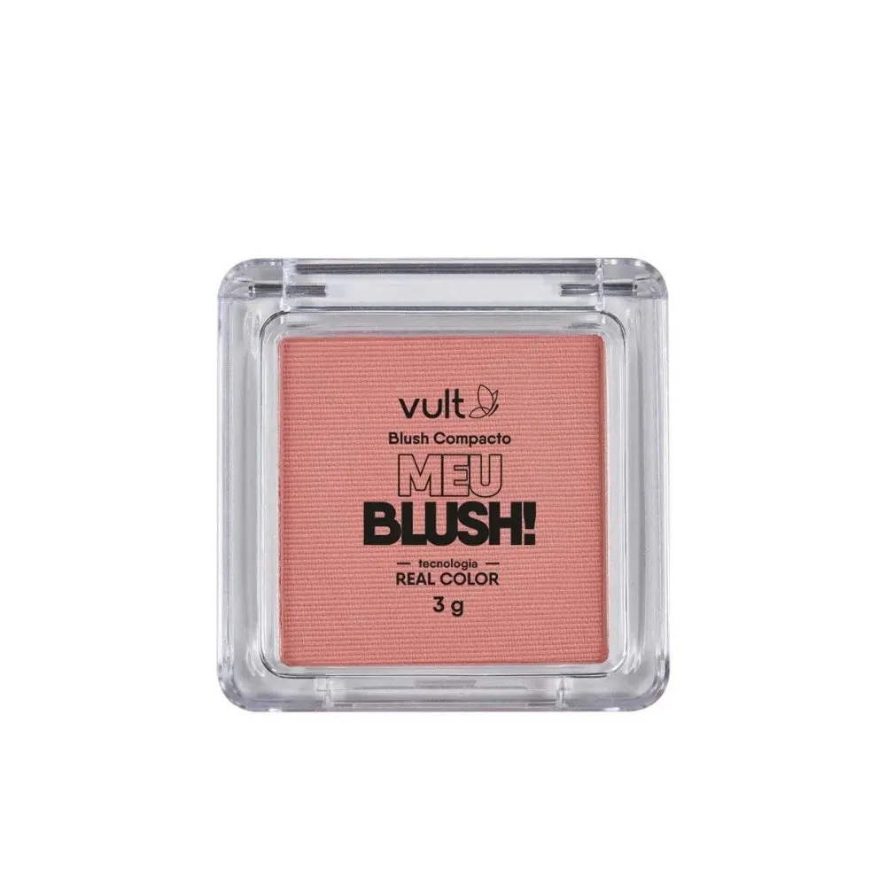 Blush Vult Compacto Golden Perolado
