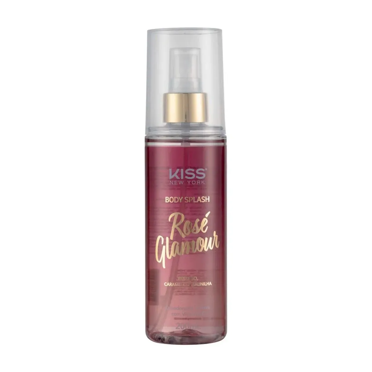 Body Splash Rosé Glamour Com 200ml Kiss New York