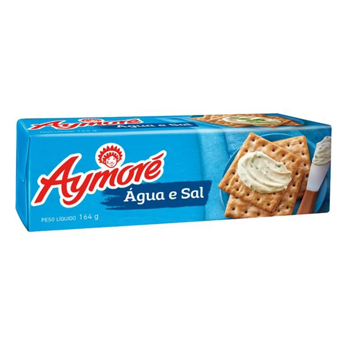 Bolacha Aymoré Água e Sal 164G