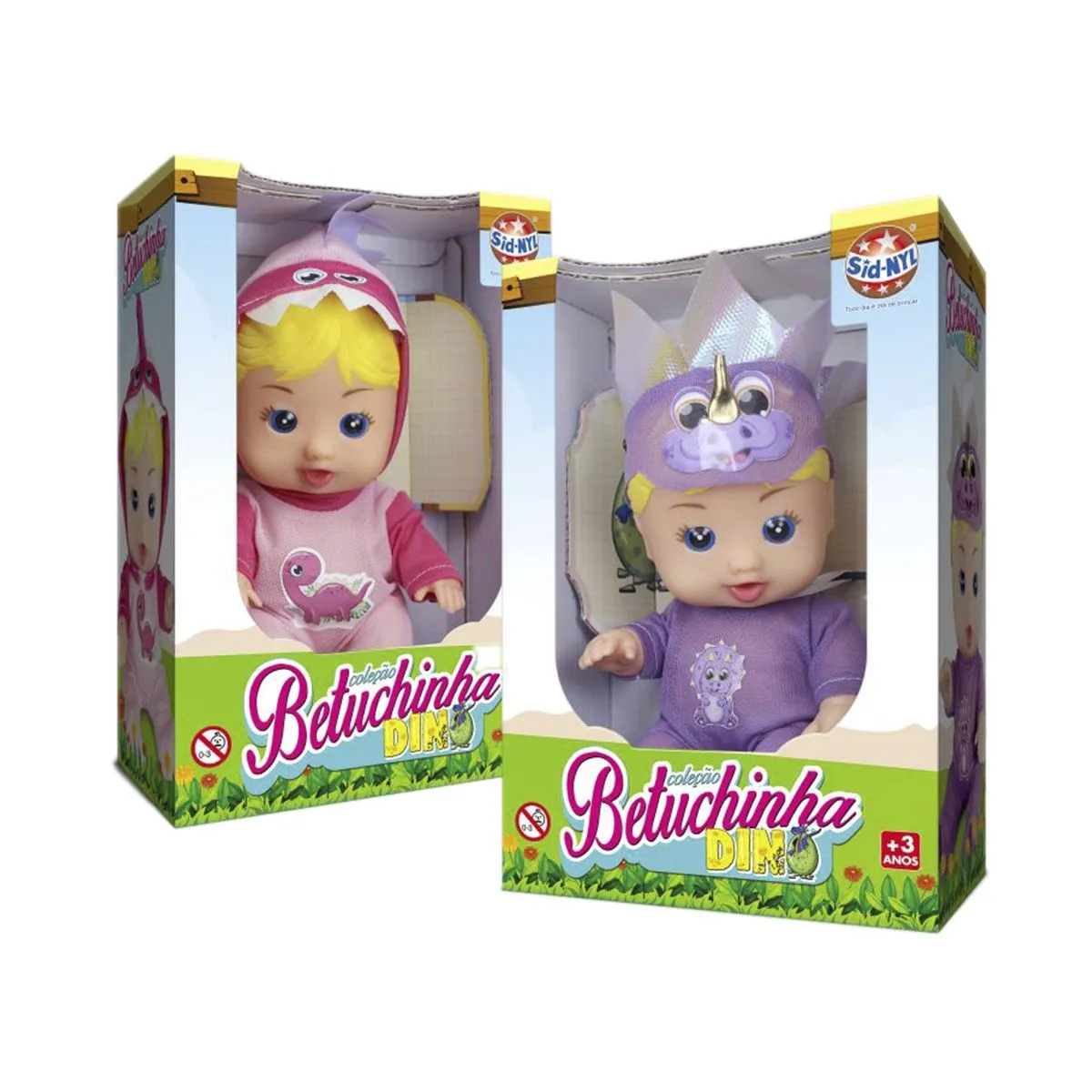 Boneca Coleção Betuchinha Dino Sid-Nyl