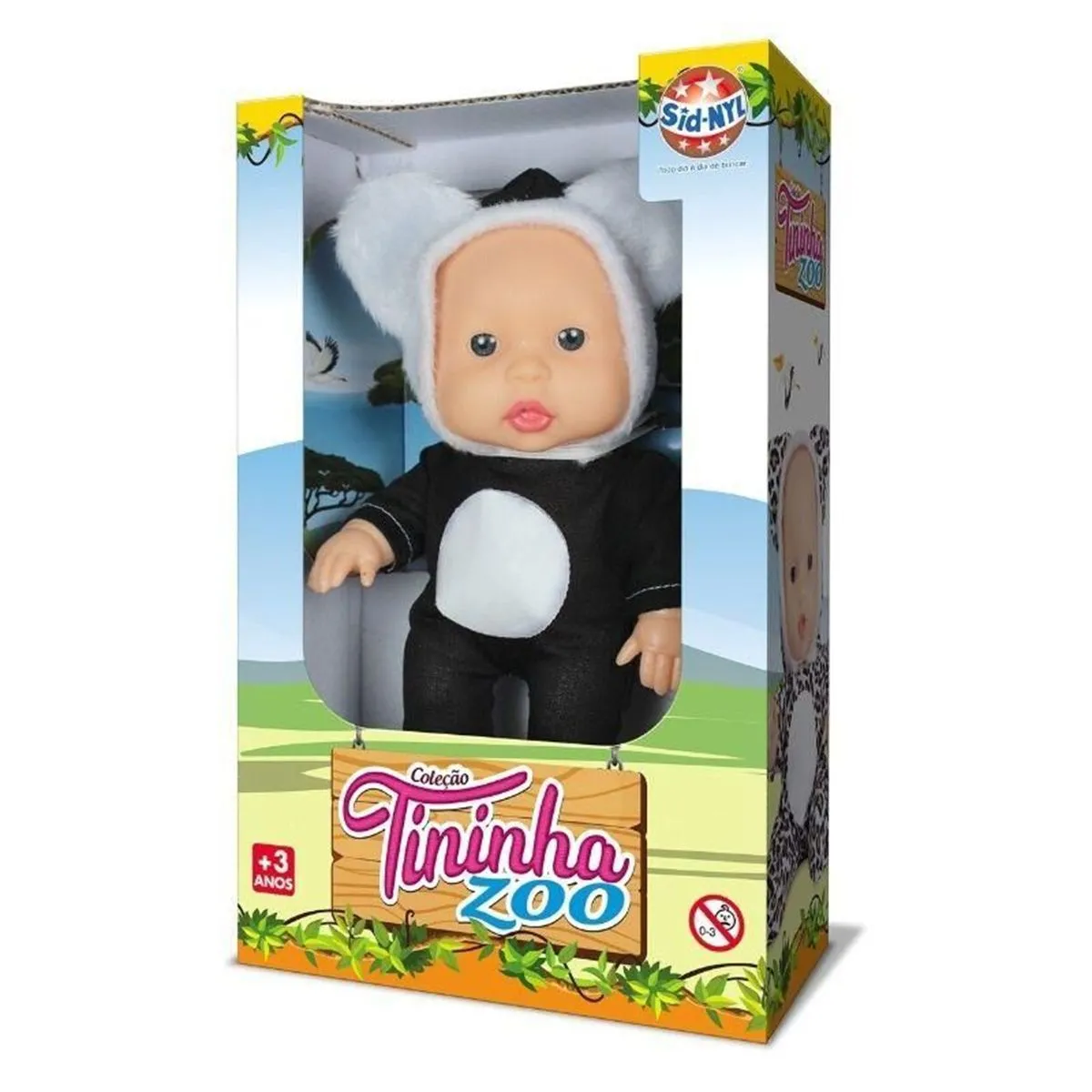 Boneca Coleção Tininha Zoo Sid-Nyl
