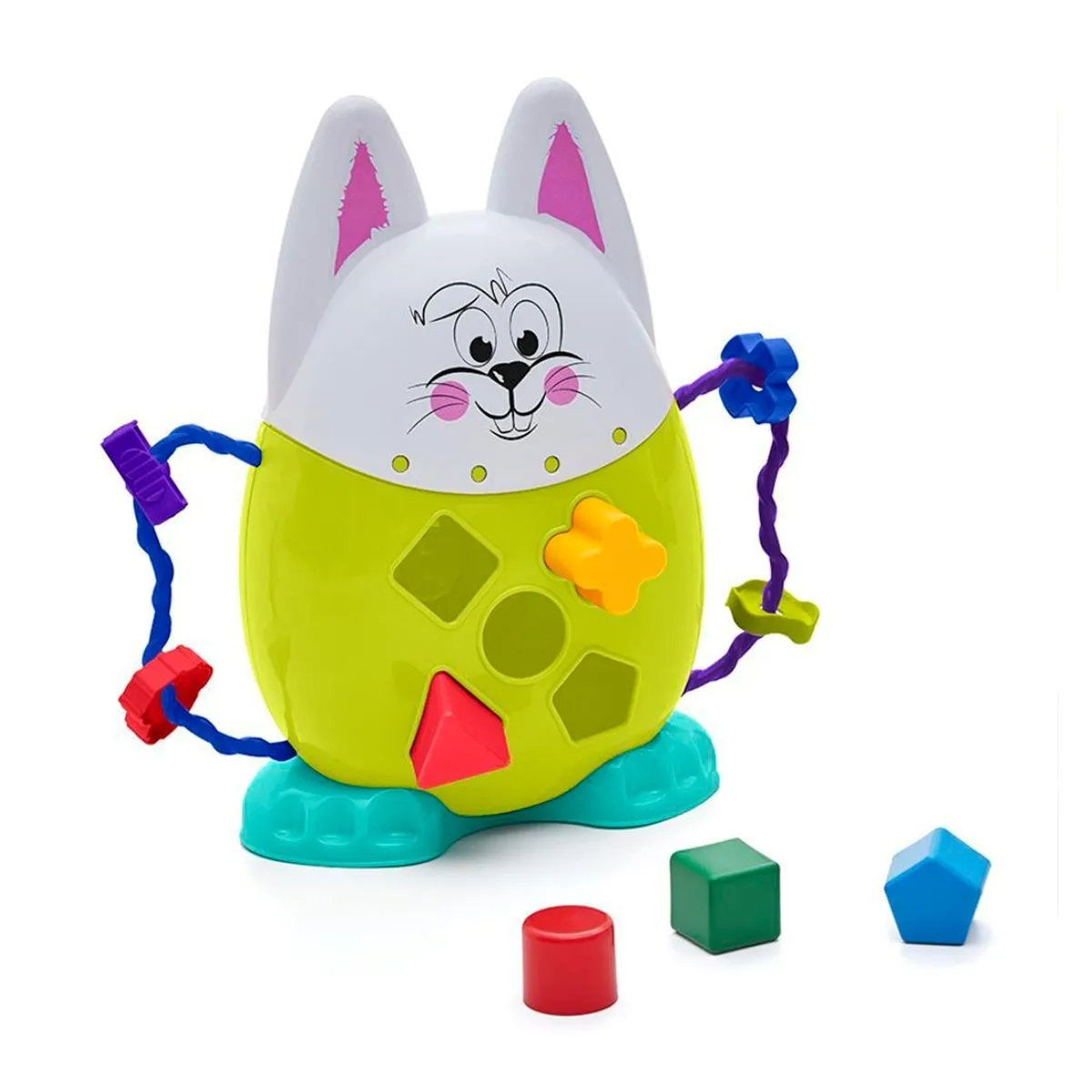 Brinquedo Amigo Pet Com 5 Formas Didáticas Pupee