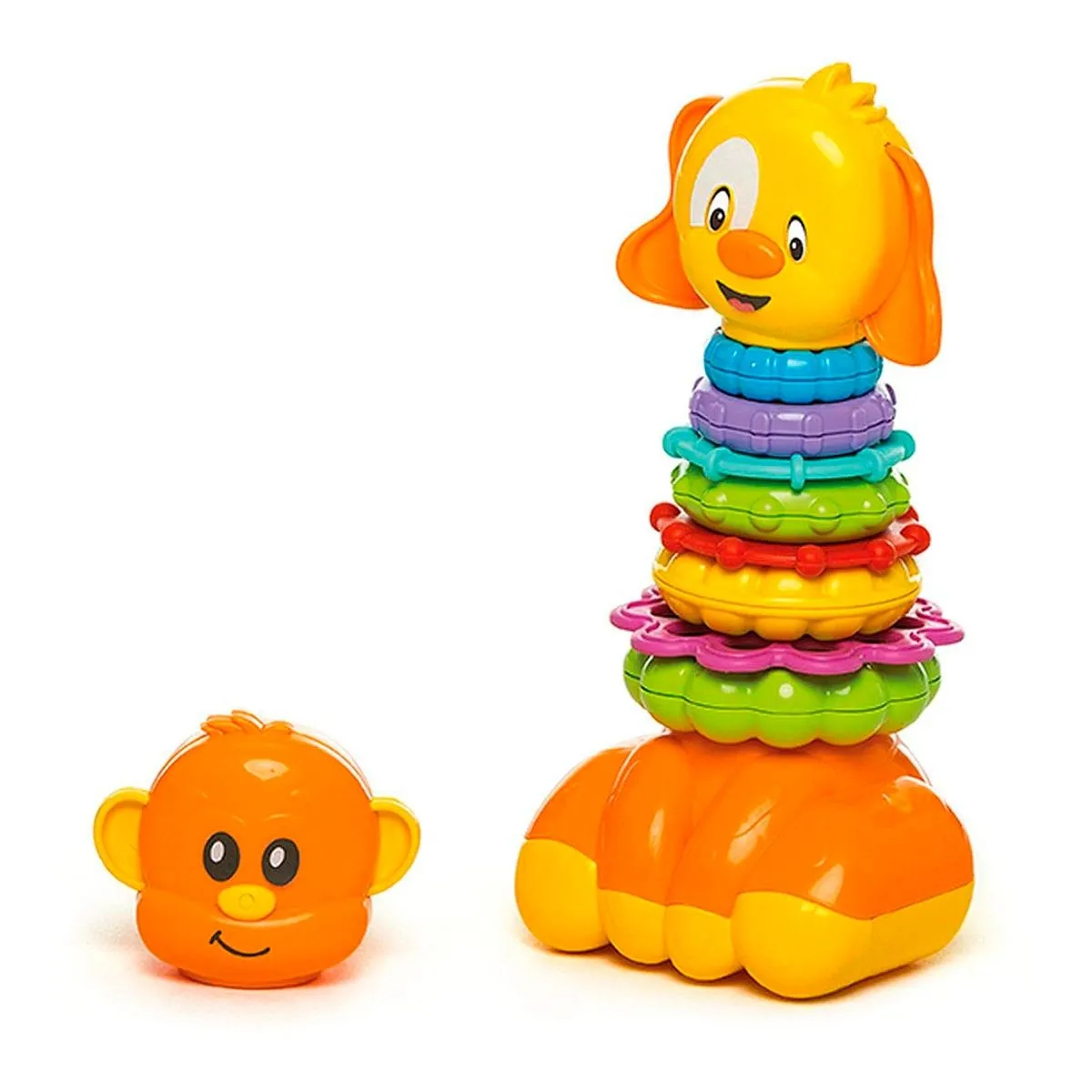 Brinquedo Didático Zoo Argolas Sortido Tateti Calesita