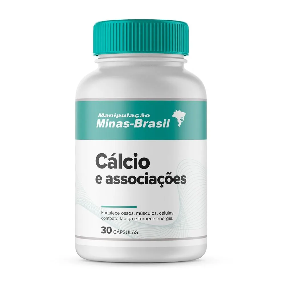 Cálcio Magnésio Zinco 30 Cápsulas