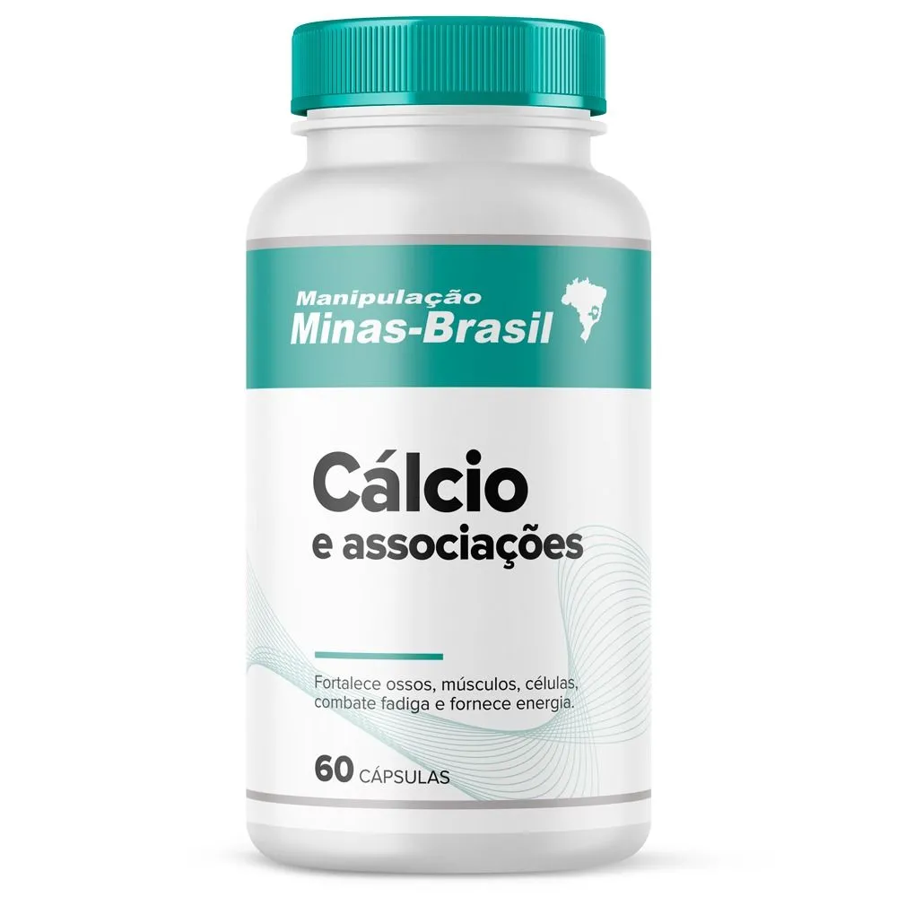 Cálcio Magnésio Zinco 60 Cápsulas