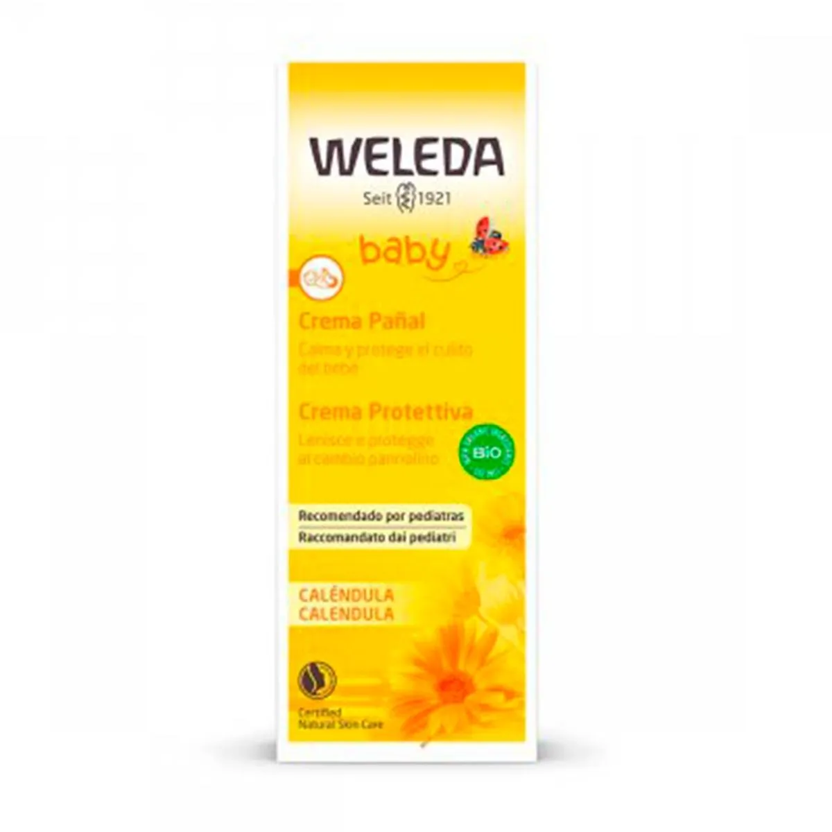 Calêndula Babycreme Troca Fraldas 75ml Weleda