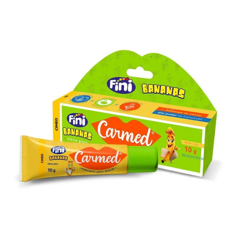 Carmed Fini Banana Hidratante Labial 10g Cimed