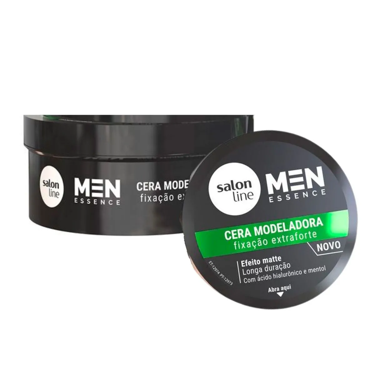 Cera Modeladora Men Essence Fixação Extraforte Efeito Matte Com 60g Salon Line