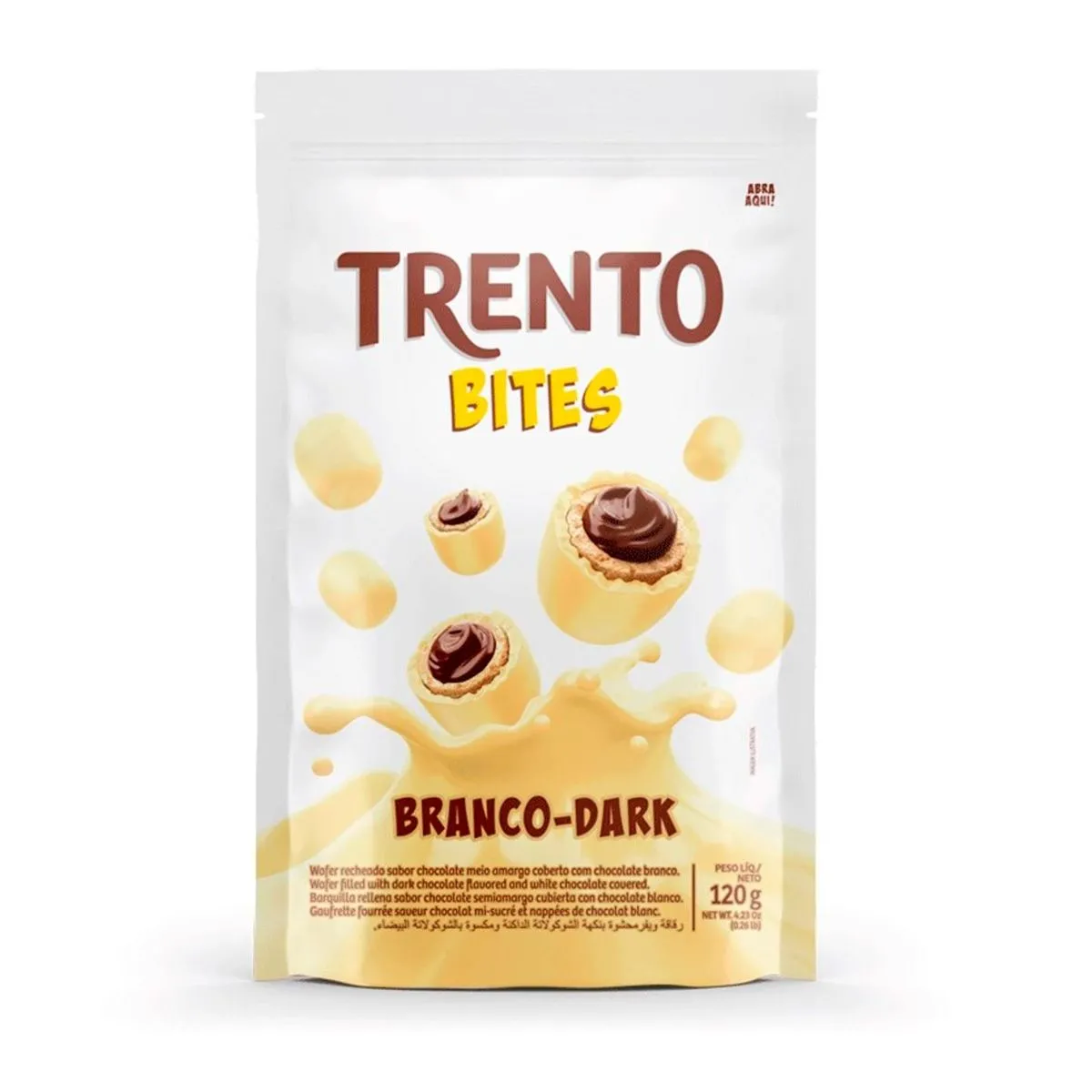Chocolate Trento Bites Branco-Dark 120g