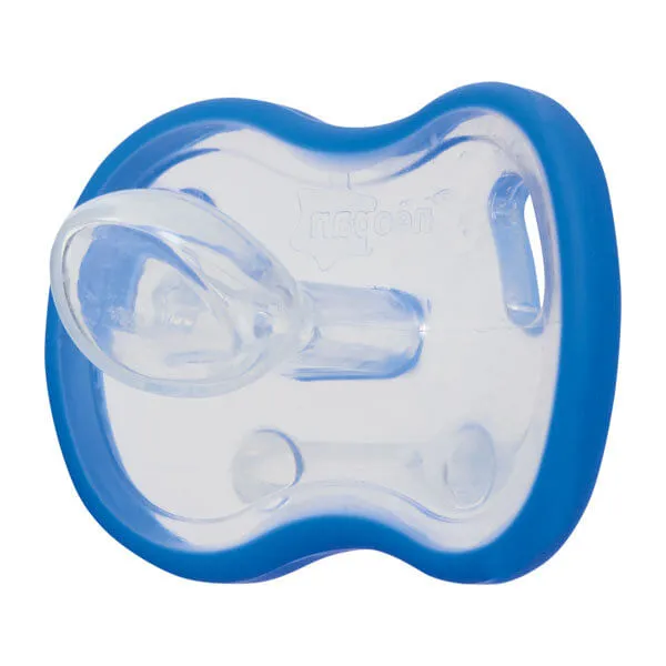 Chupeta Neopan Orto de Silicone Azul Tamanho 2