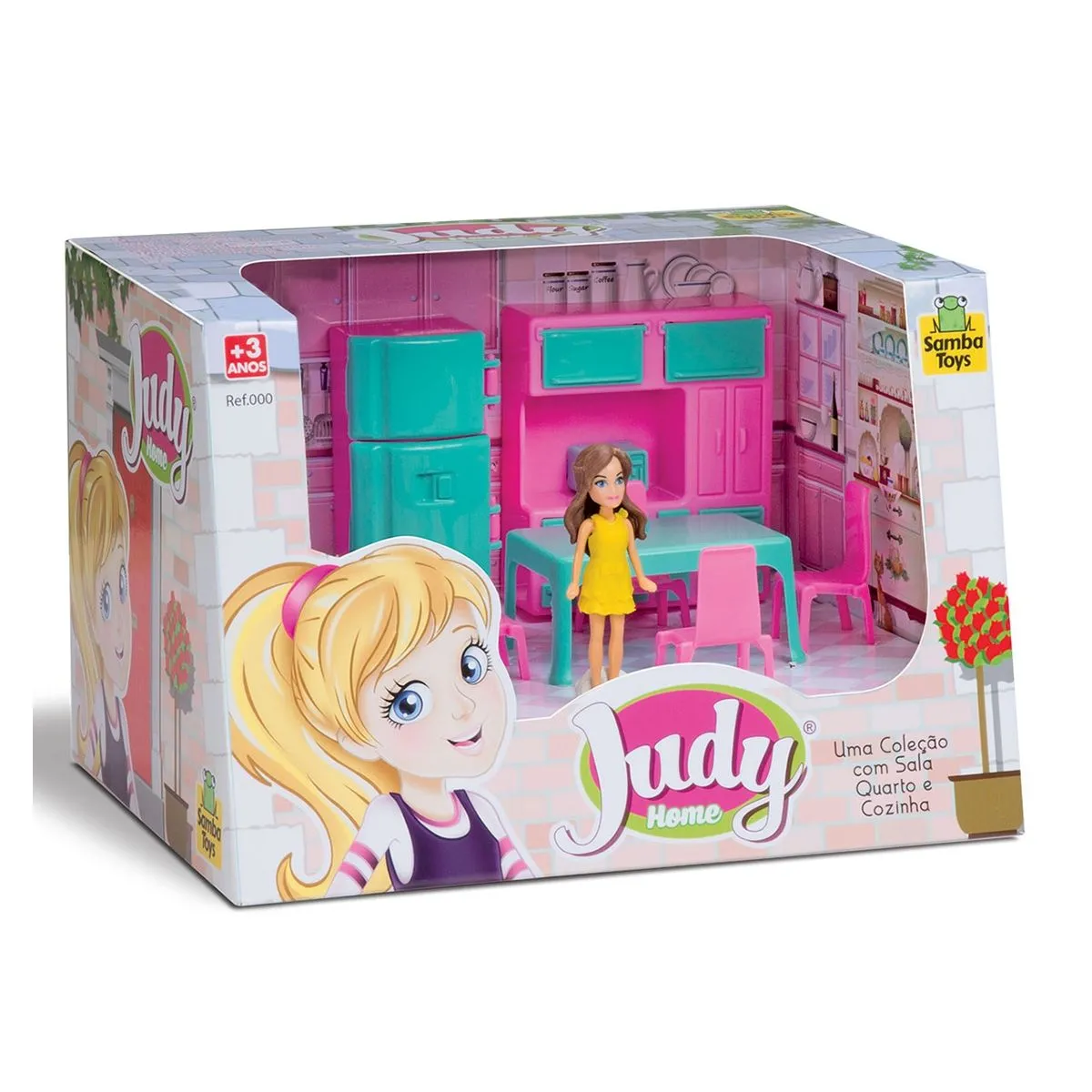 Coleção Judy Home Cozinha Samba Toys