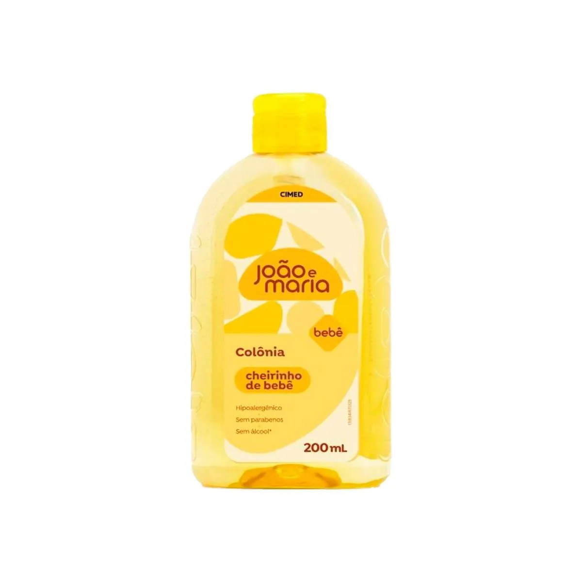 Colônia João E Maria Babê Cheirinho De Bebê 200ml Cimed