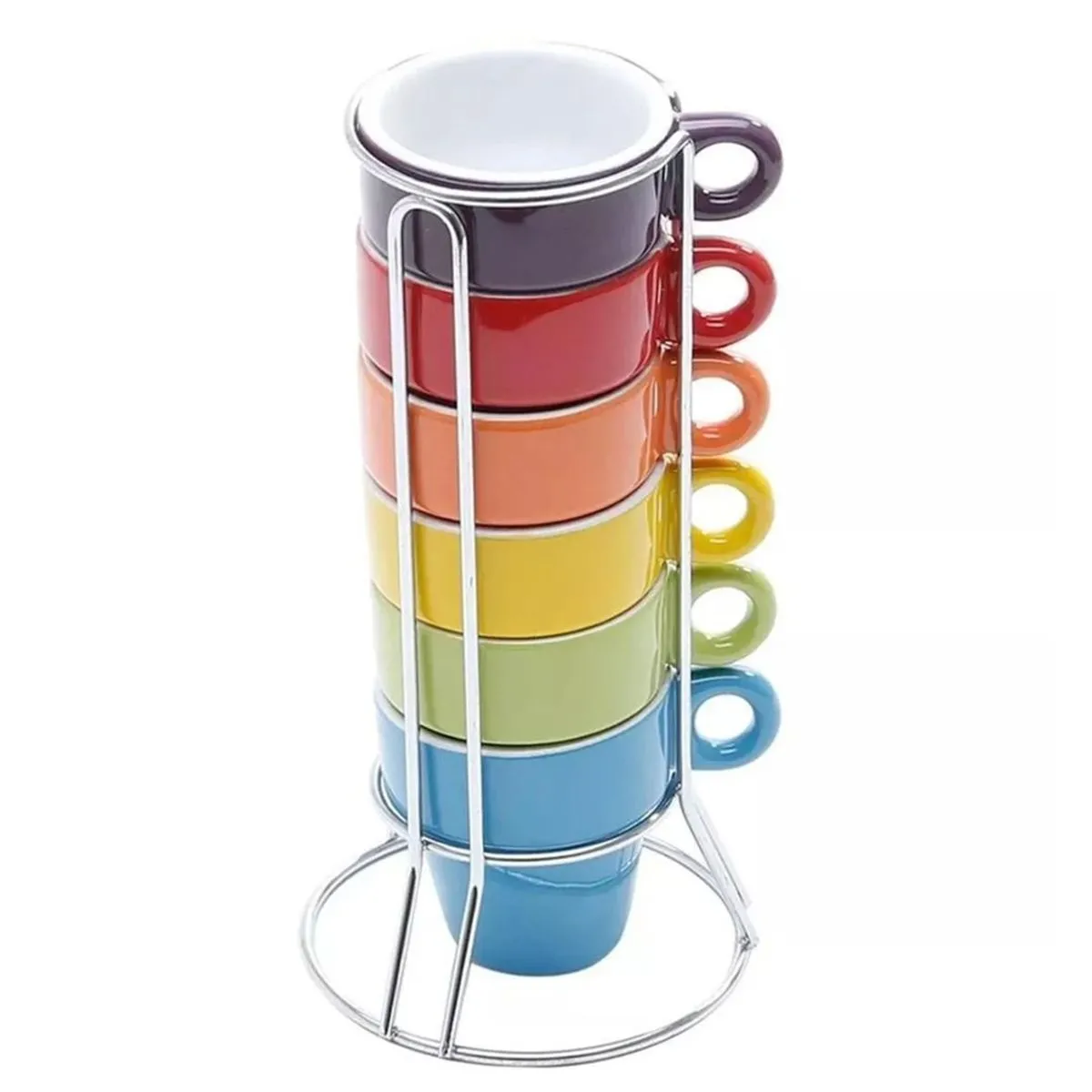 Conjunto de Xícaras Com 6 Peças 50Ml Unicasa