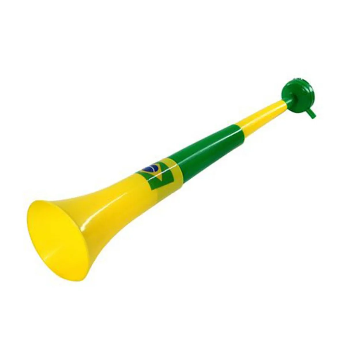 Corneta Brasil Verde e Amarelo 27Cm Blessed