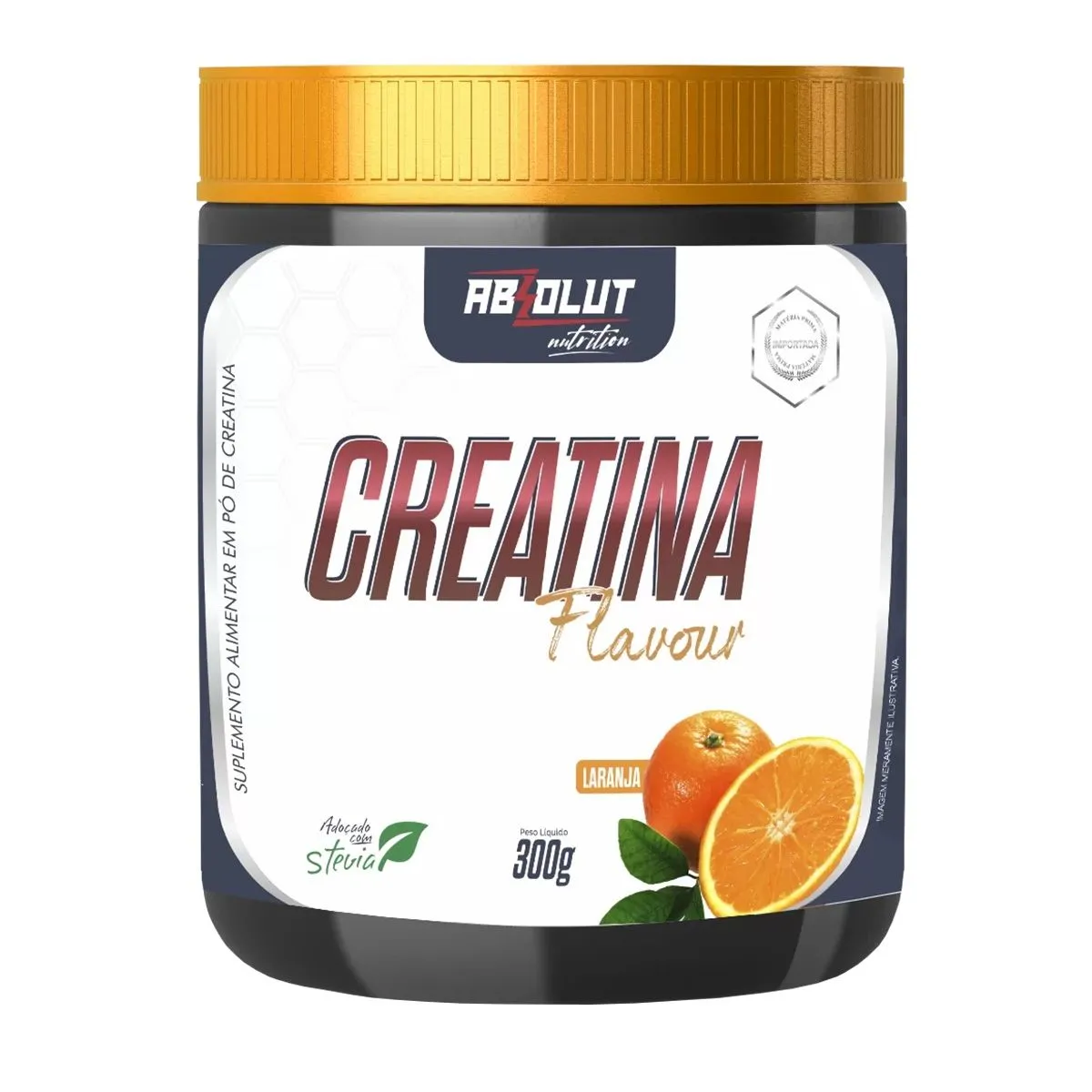 Creatina Flavour Sabor Laranja Absolut Nutrition 300G