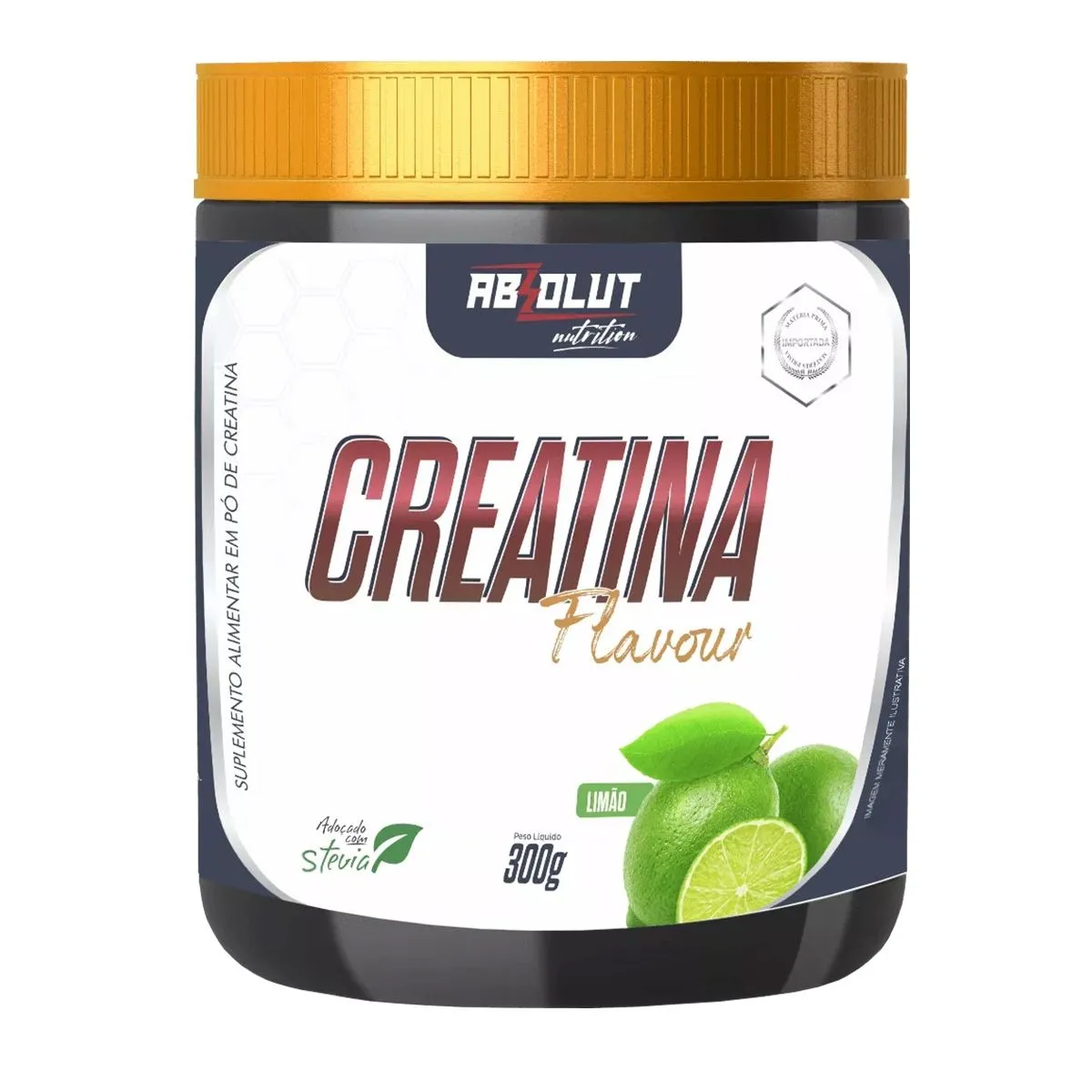 Creatina Flavour Sabor Limão Absolut Nutrition 300G