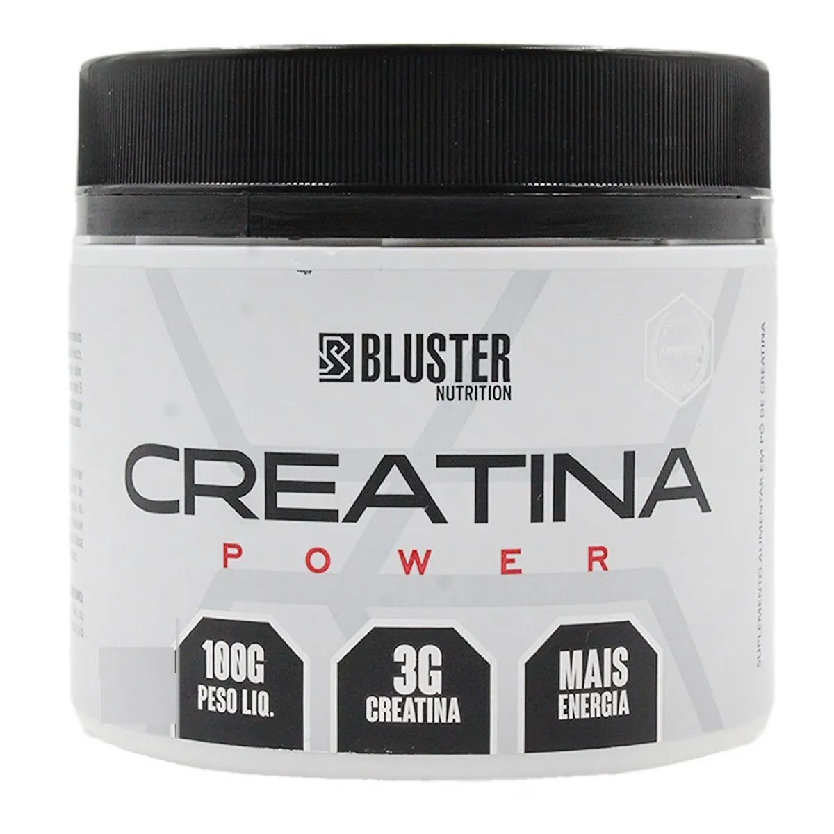 Creatina Monohidratada Com Malto 100Gr Bluster Nutrition