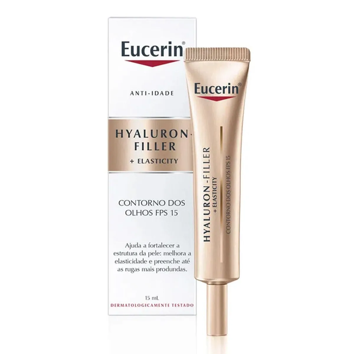 Creme Antirrugas Hyaluron Filler Elasticity Fps 15 Com 15Ml Eucerin
