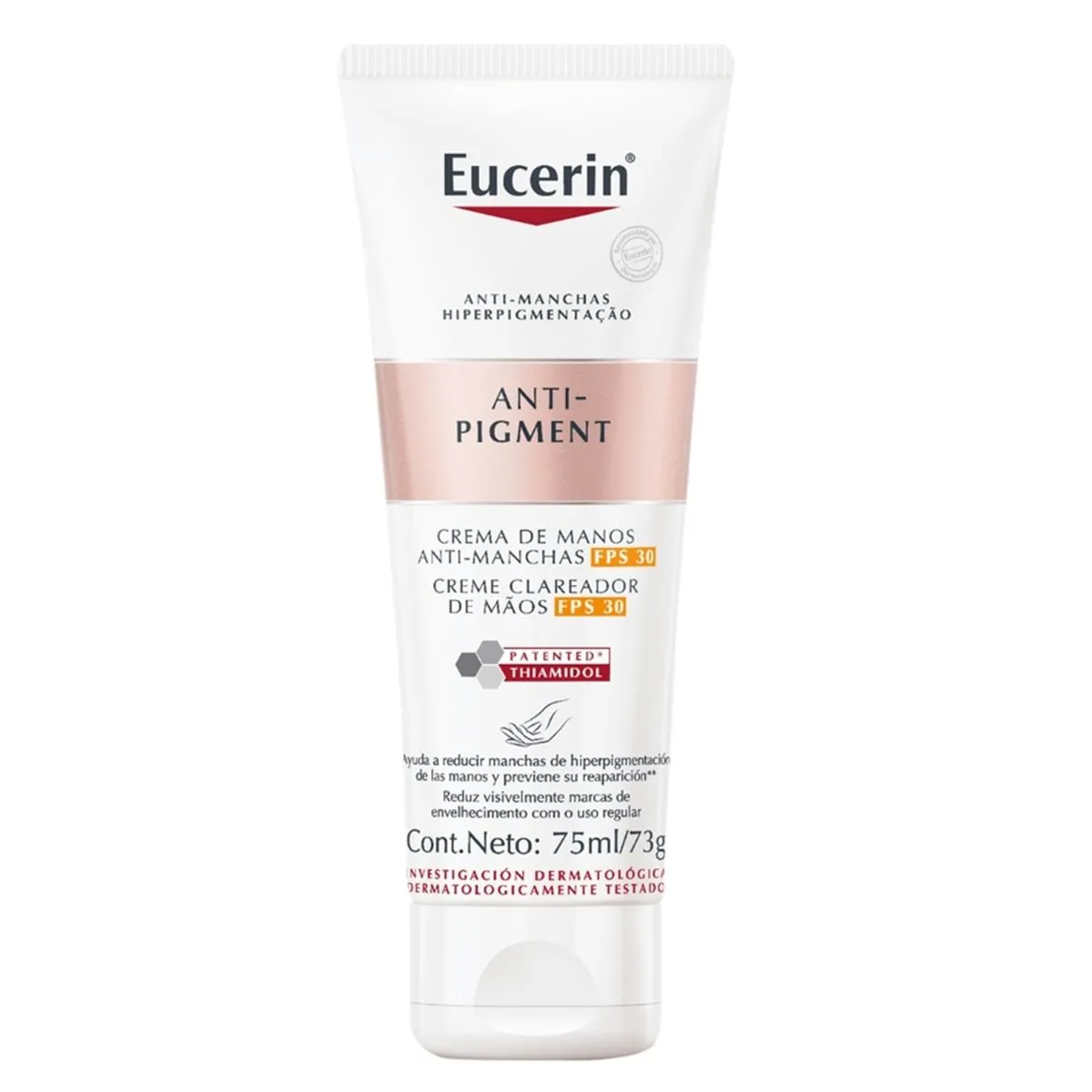 Creme Clareador de Mãos Anti-Pigment FPS 30 75ml Eucerin