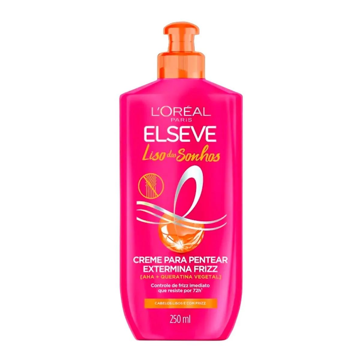 Creme Para Pentear 250ml Novo Liso Dos Sonhos Elseve
