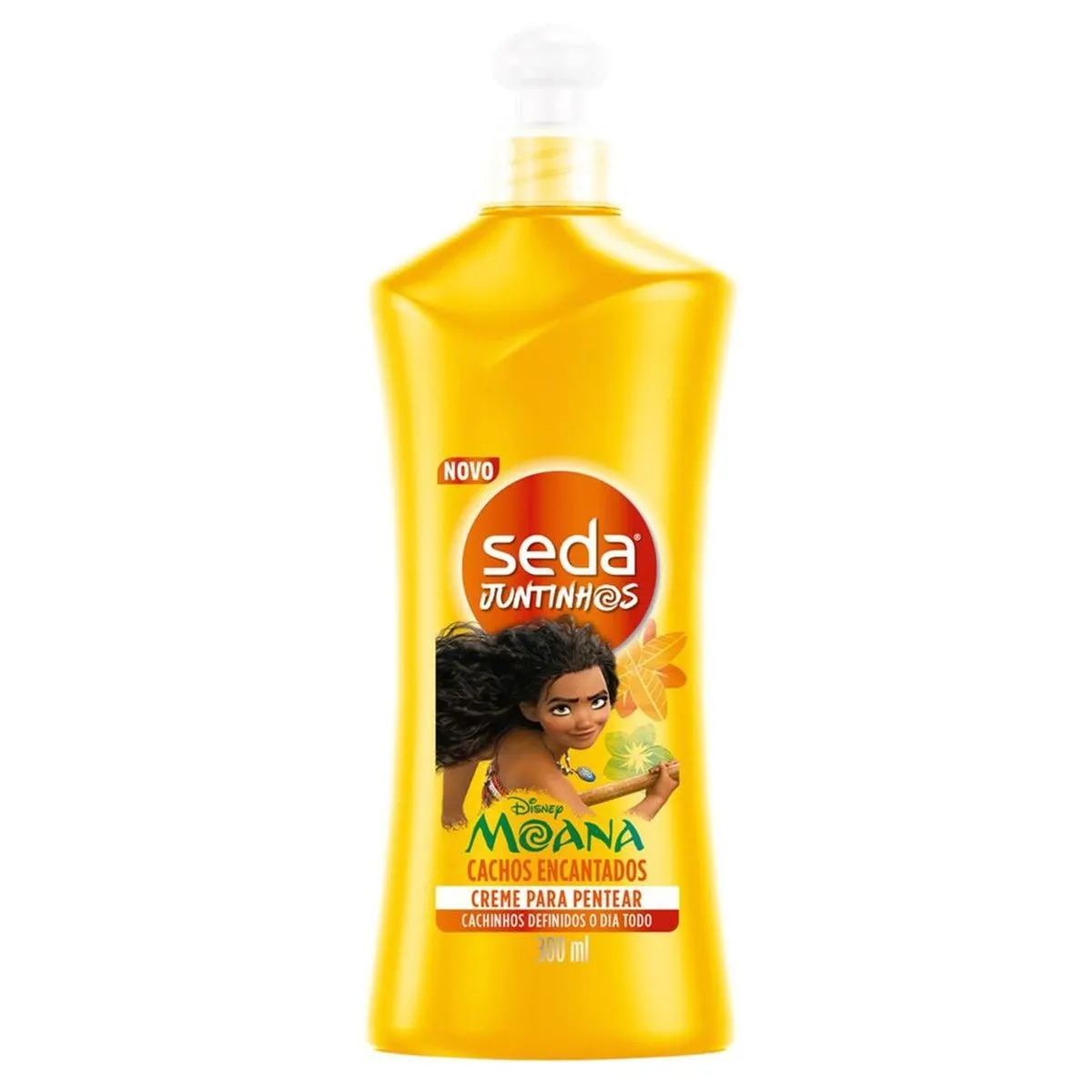 Creme para Pentear Moana Cachos Encantados 300ml Seda Juntinhos