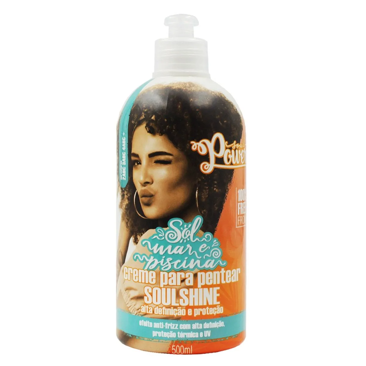 Creme para Pentear Sol Mar e Piscina 500ml Soul Power