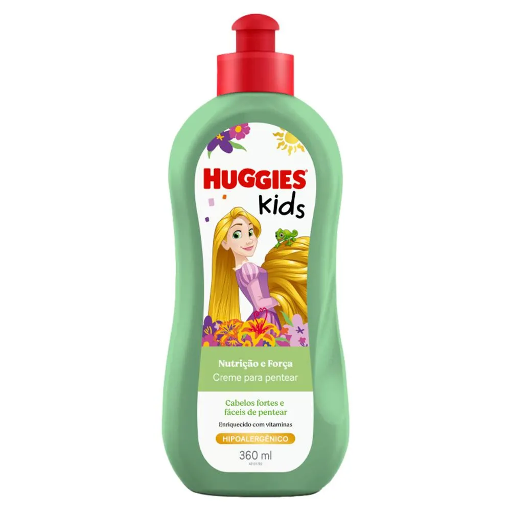 Creme Pentear Infantil Huggies Kids Nutrição 360ml