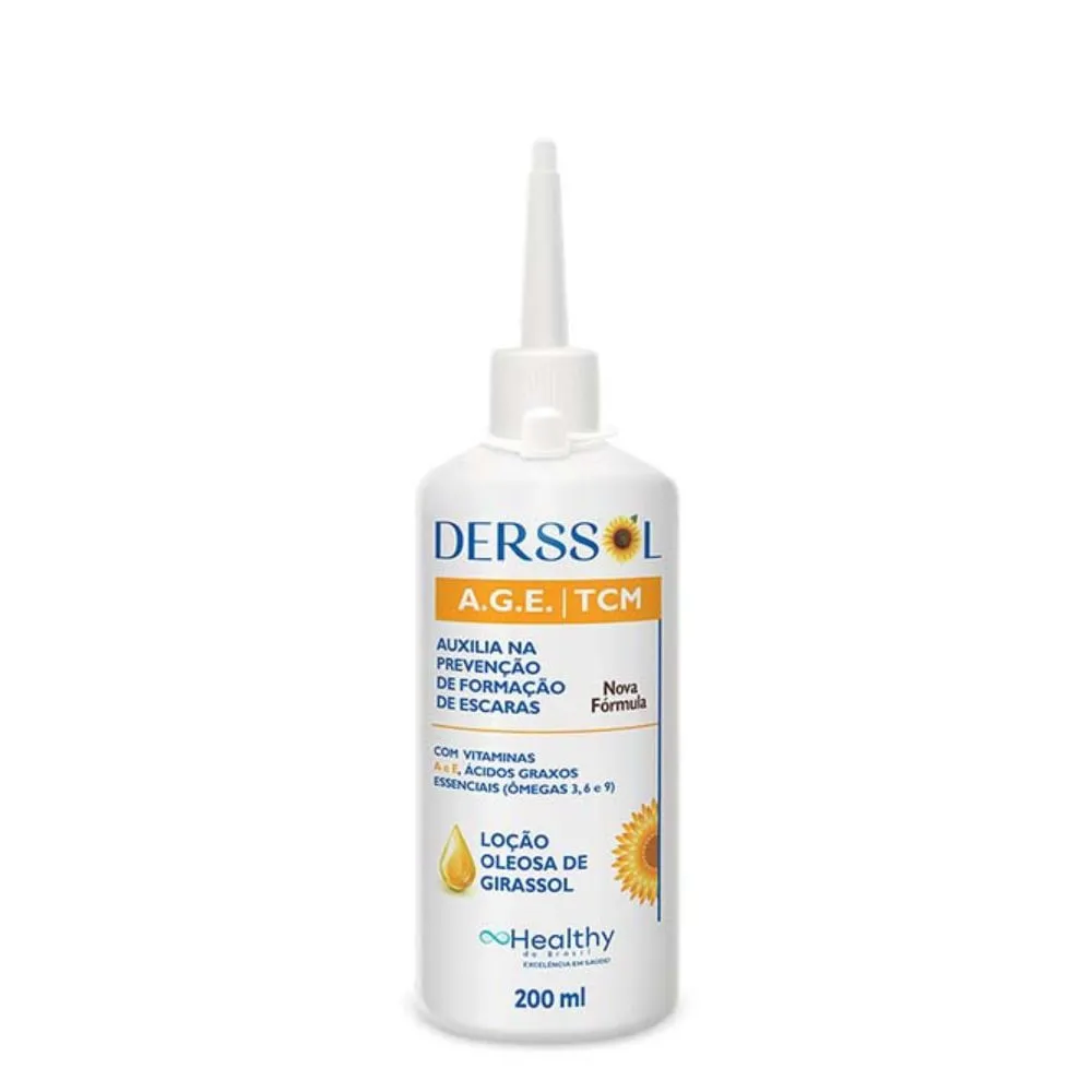 Derssol Loção Corporal Oleosa Girassol 200ml