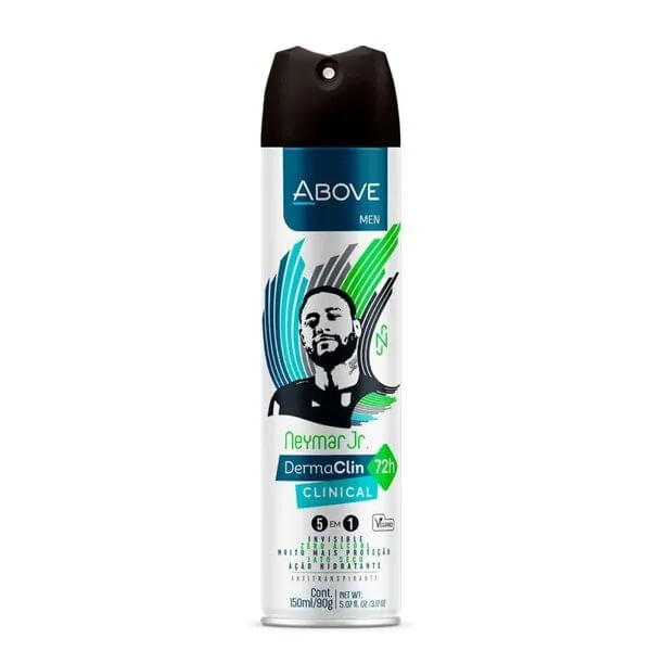Desodorante Above Aerossol Clinical Men Neymar Jr 150ml