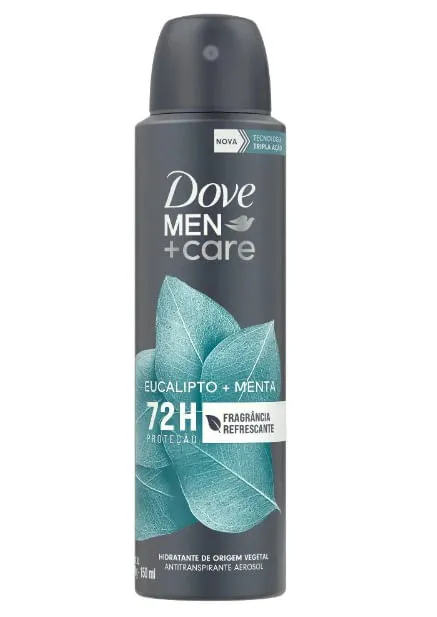 Desodorante Dove Aerossol Men+Care Eucalipto e Menta 150ml