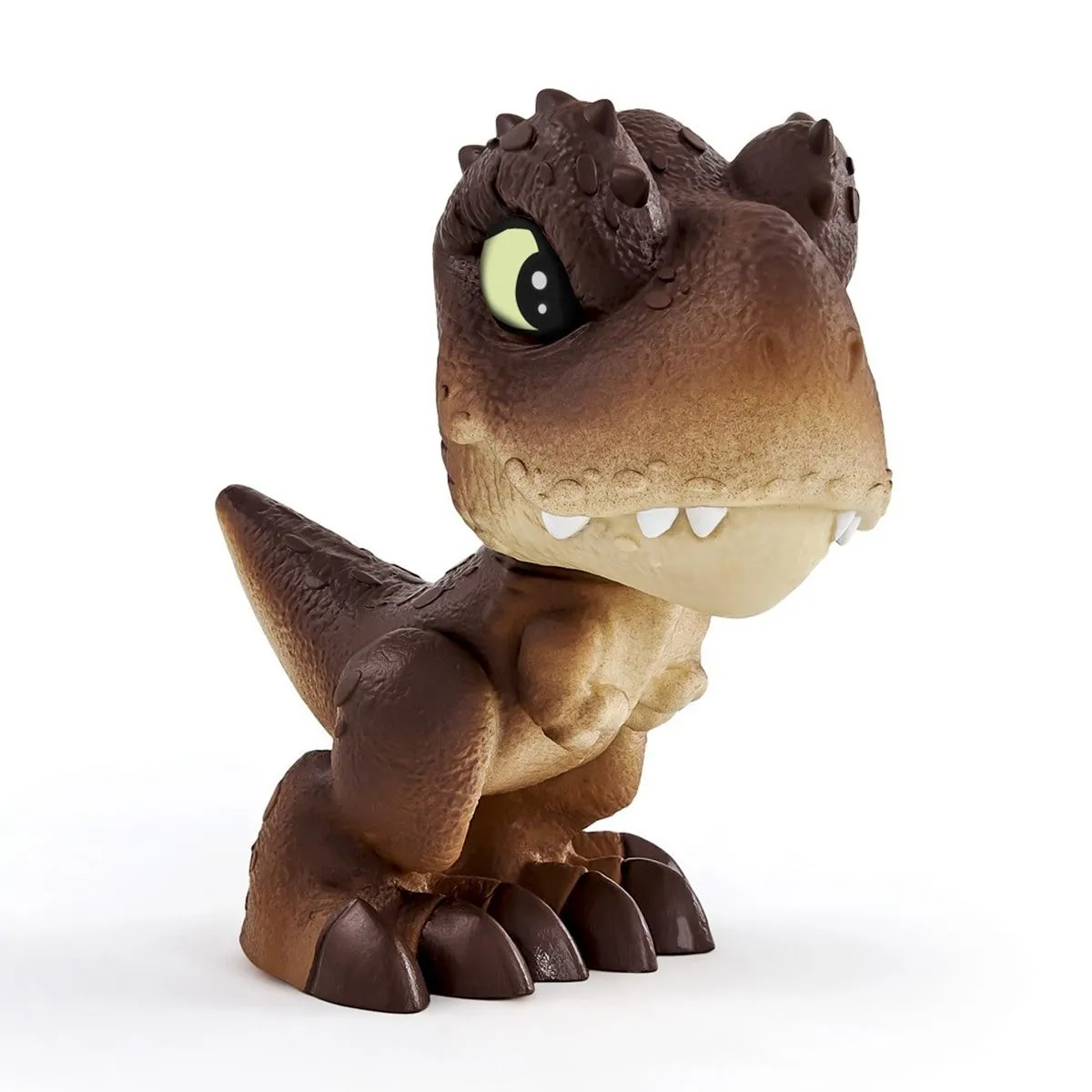 Dinossauro Mini T-Rex Marrom Baby Dinos Jurassic World Pupee