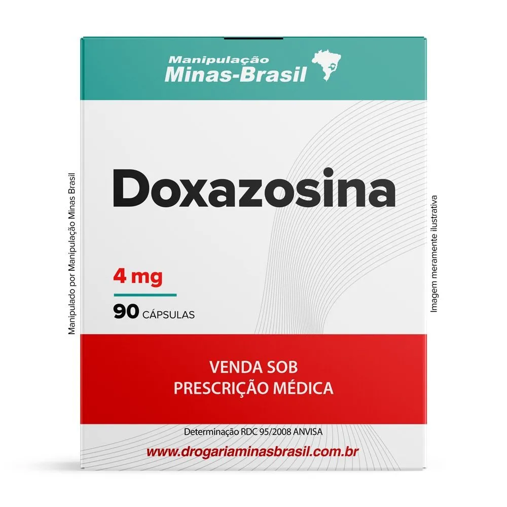 Doxazosina 4Mg 90 Cápsulas