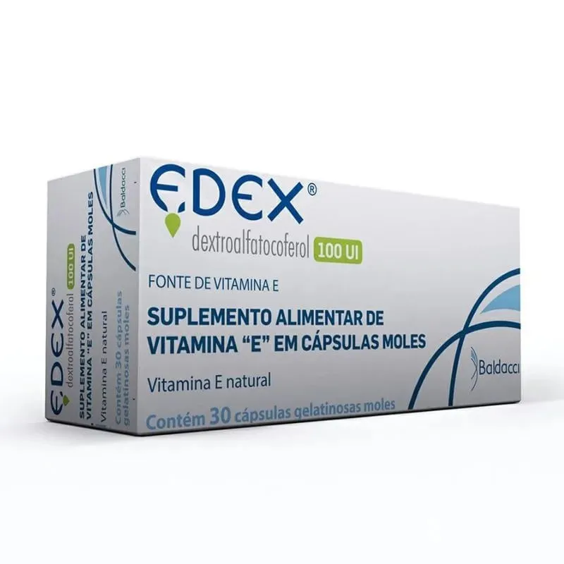 Edex Vitamina E Baldacci 30 Cápsulas