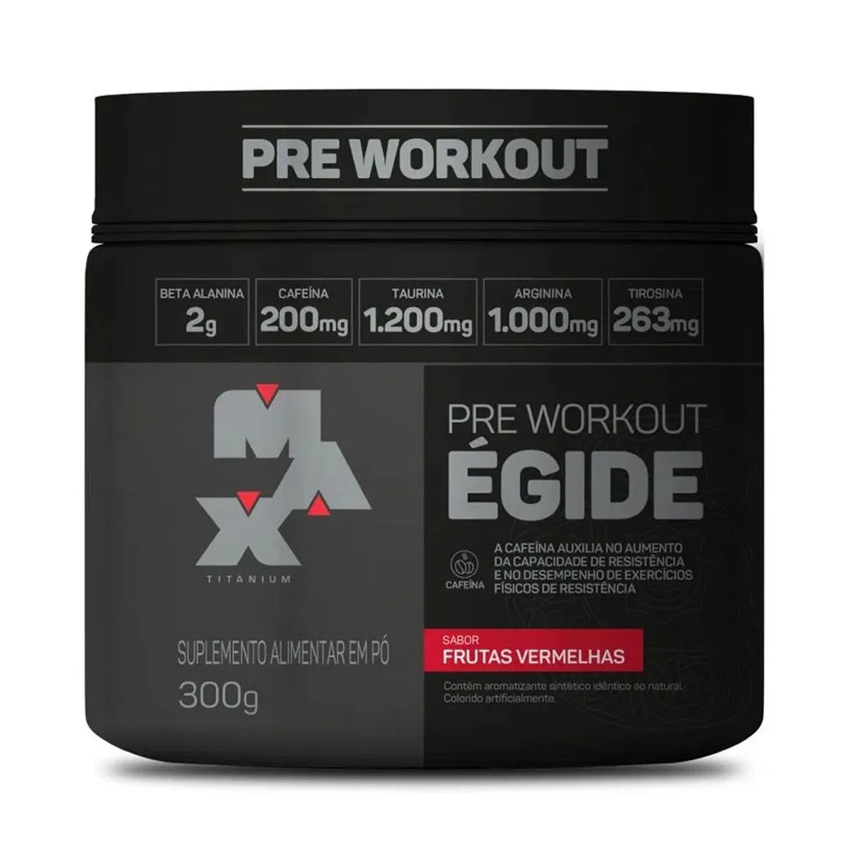 Égide Pre Workout Frutas Vermelhas Max Titanium 150G