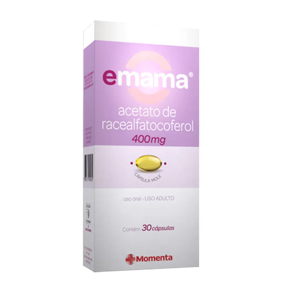 Emama 400mg 30 Cápsulas Momenta