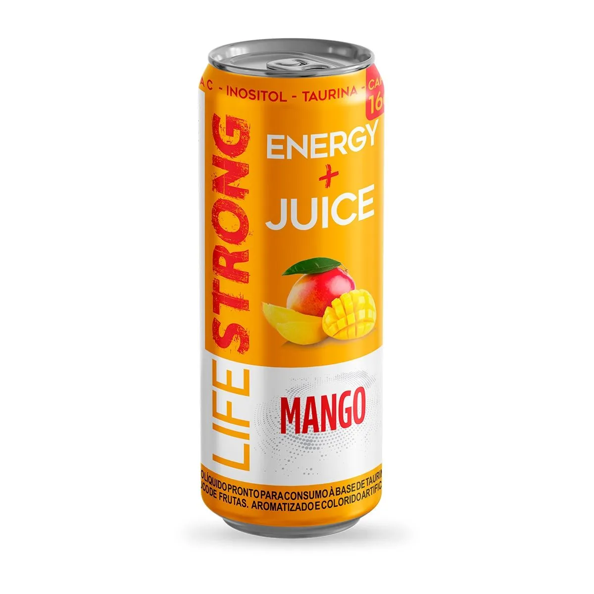 Energético Energy e Juice Sabor Mango 473Ml Life Strong