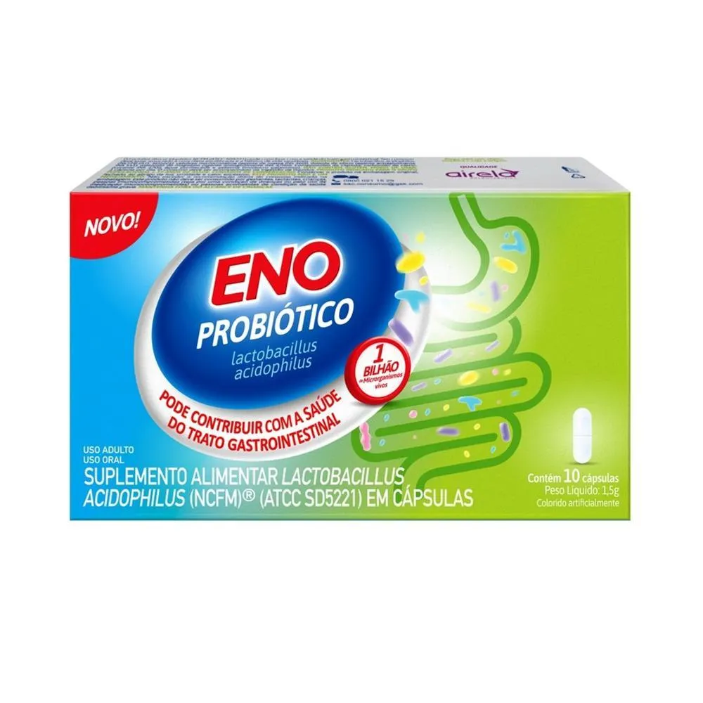 Eno Probiótico 10 Cápsulas GSK