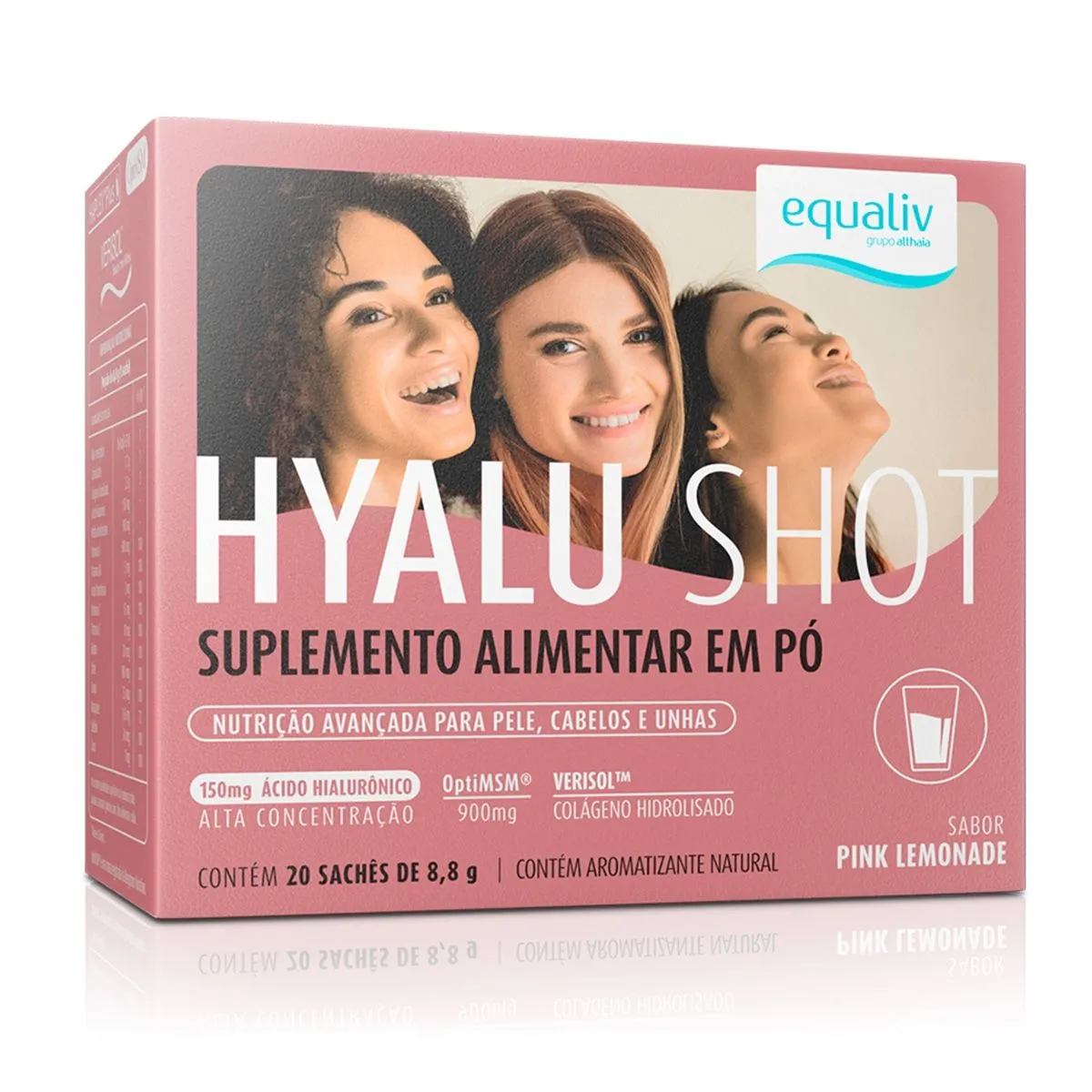 Equaliv Hyalu Shot Com 20 Saches 8,8G