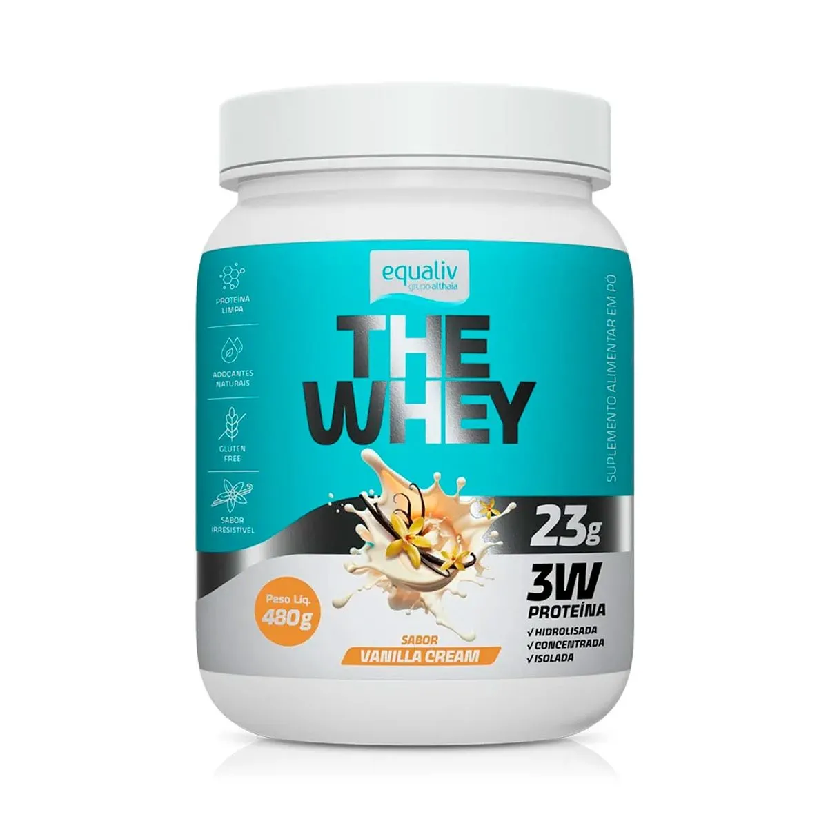 Equaliv The Whey Vanilla Cream 480g