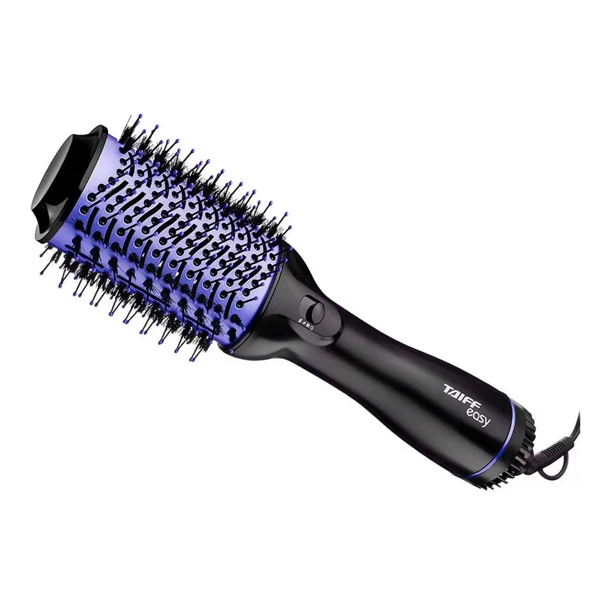 Escova Secadora Taiff Easy Oval 1200w Preto/Lilás 127v