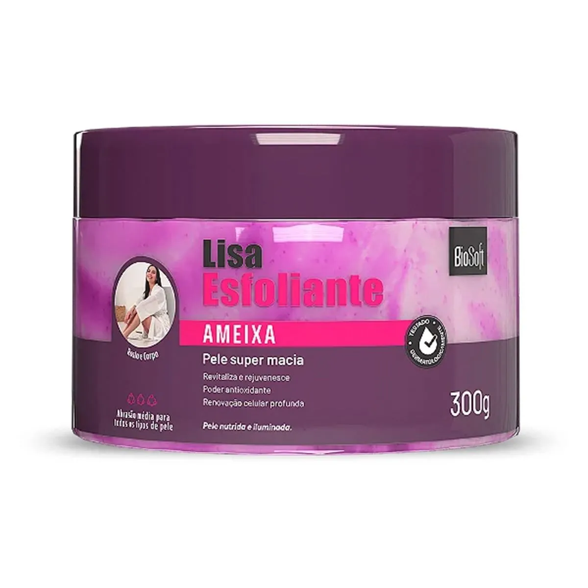 Esfoliante Ameixa 300g Bio Soft