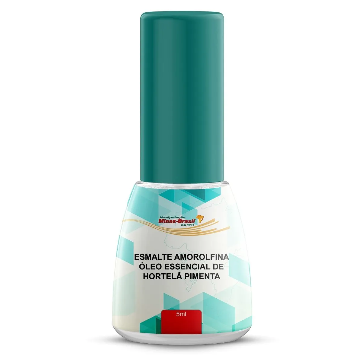 Esmalte Amorolfina Óleo Essencial de Hortelã Pimenta 5Ml – Antifúngico