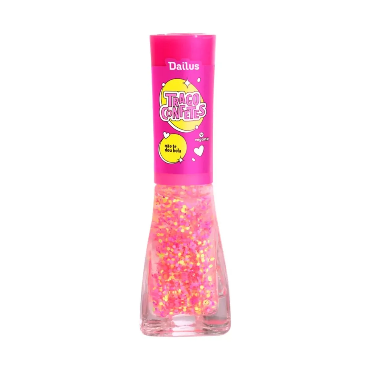Esmalte Não Te Dou Bola Coleção Trago Confetes 8ml Dailus