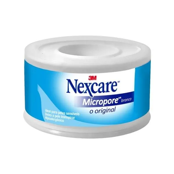 Esparadrapo Nexcare Micropore Branco 25mmx4,5m