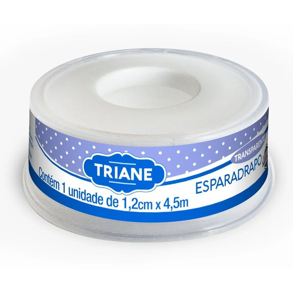 Esparadrapo Transparente 1,2cm x 4,5m Triane
