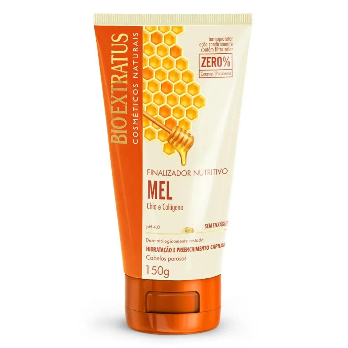 Finalizador Nutritivo Mel Chia e Colágeno 150g Bio Extratus