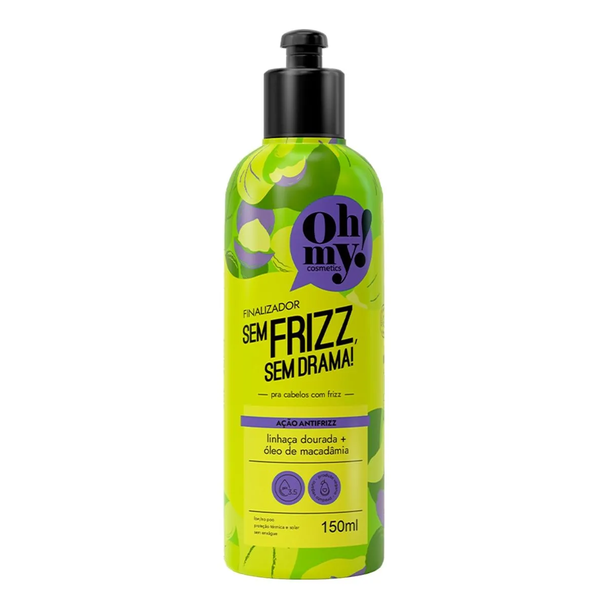 Finalizador Sem Frizz, Sem Drama! 150ml Oh my Cosmetics!